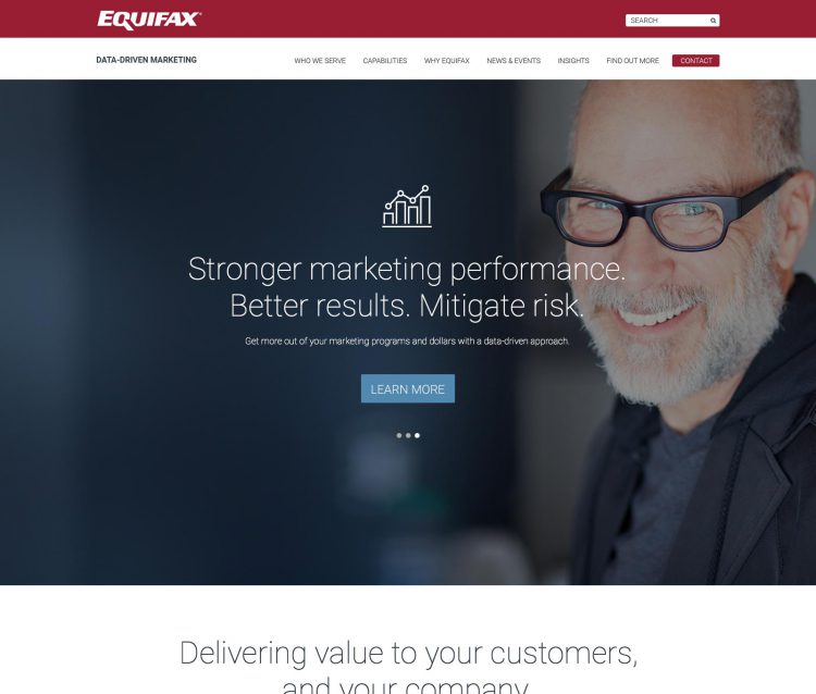 Twig portfolio project - Data-driven marketing by Equifax