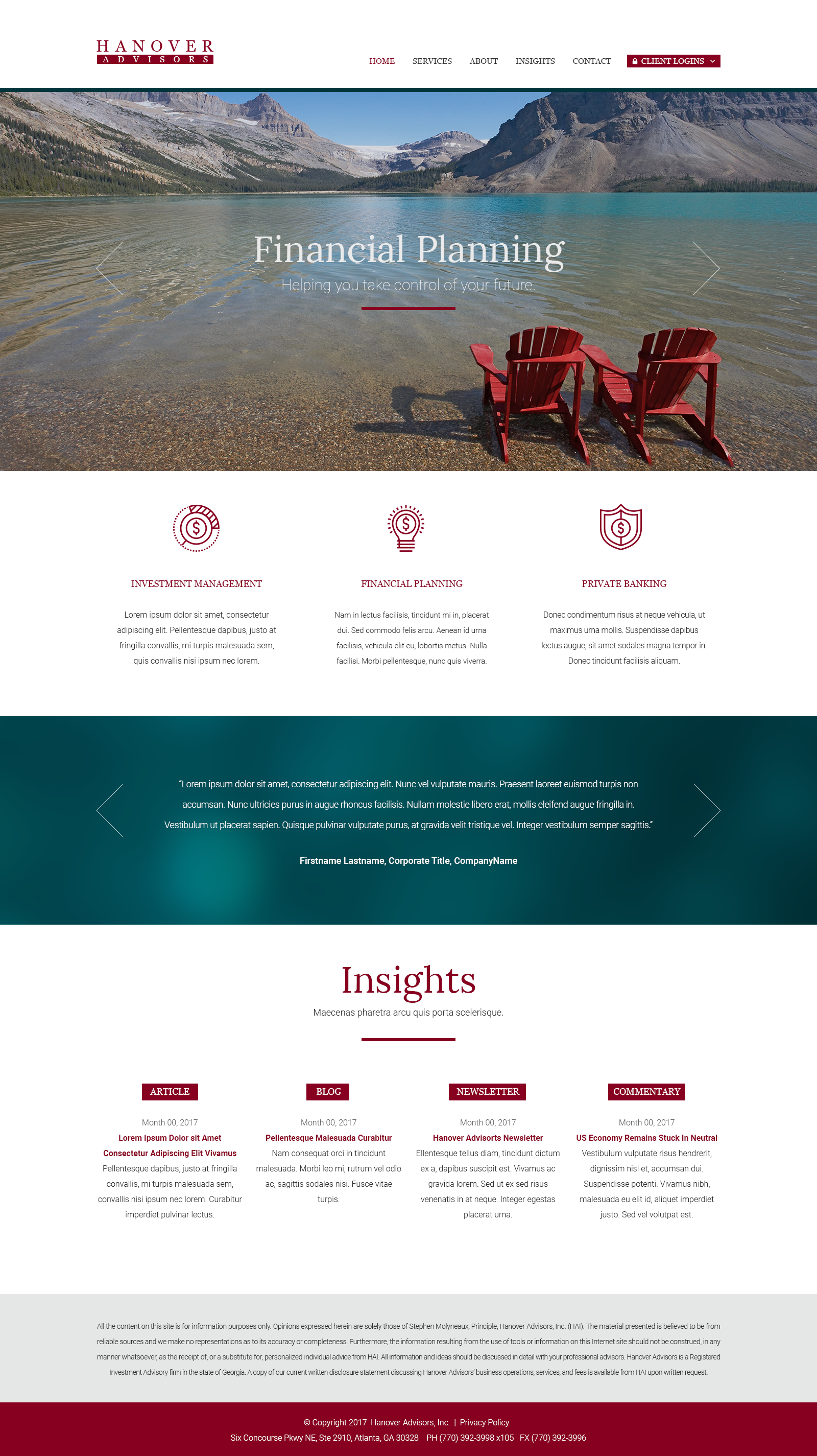 Twig Portfolio - Hanover Advisors